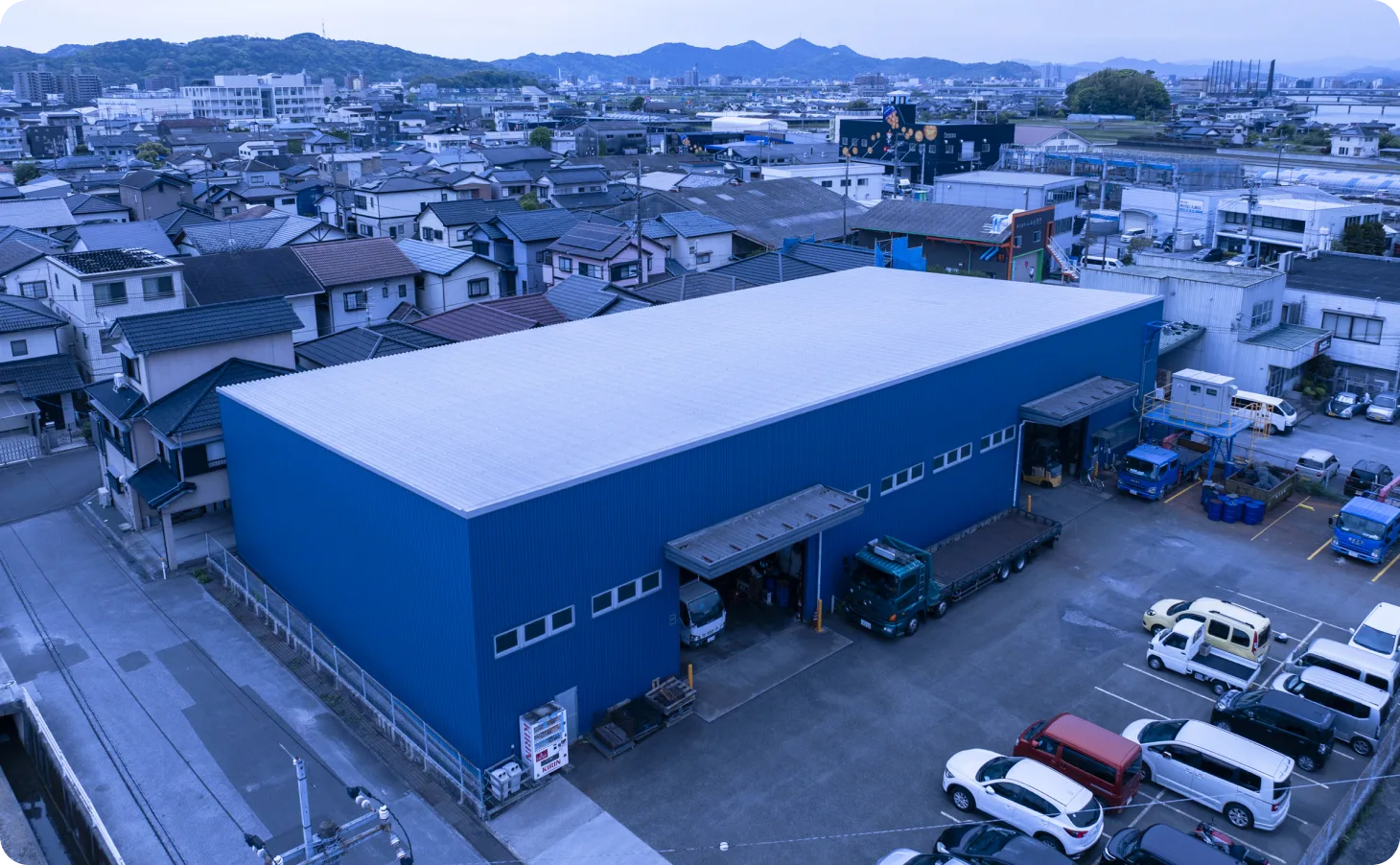 高知／西工場の外観